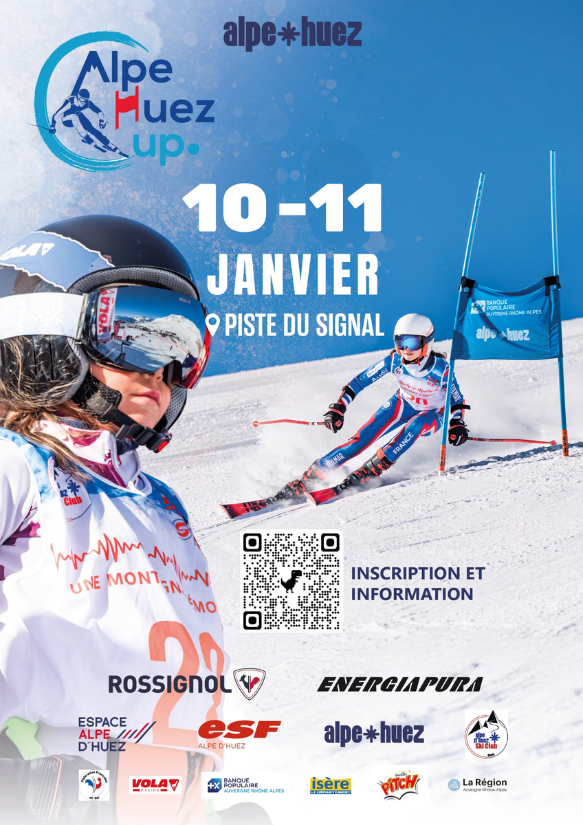 REPORT Alpe d'Huez Cup 2026 - samedi 10 et Dimanche 11 janvier 2026