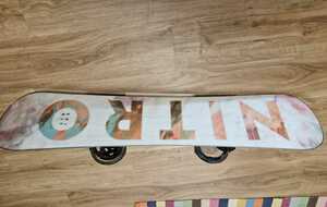 NITRO SPIRIT planche snow 126 cm Fix Nitro mini charger