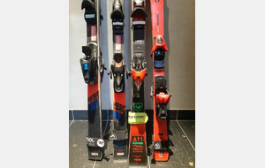 ROSSIGNOL ski SL 150 et GS 151 et 158