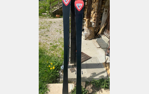 Skis ROSSIGNOL GS et SL
