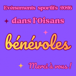 BENEVOLES - Evénements organisés dans l'Oisans - Printemps/Eté 2026